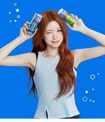 제나의 나랑드사이다 그린애플 공식 화보